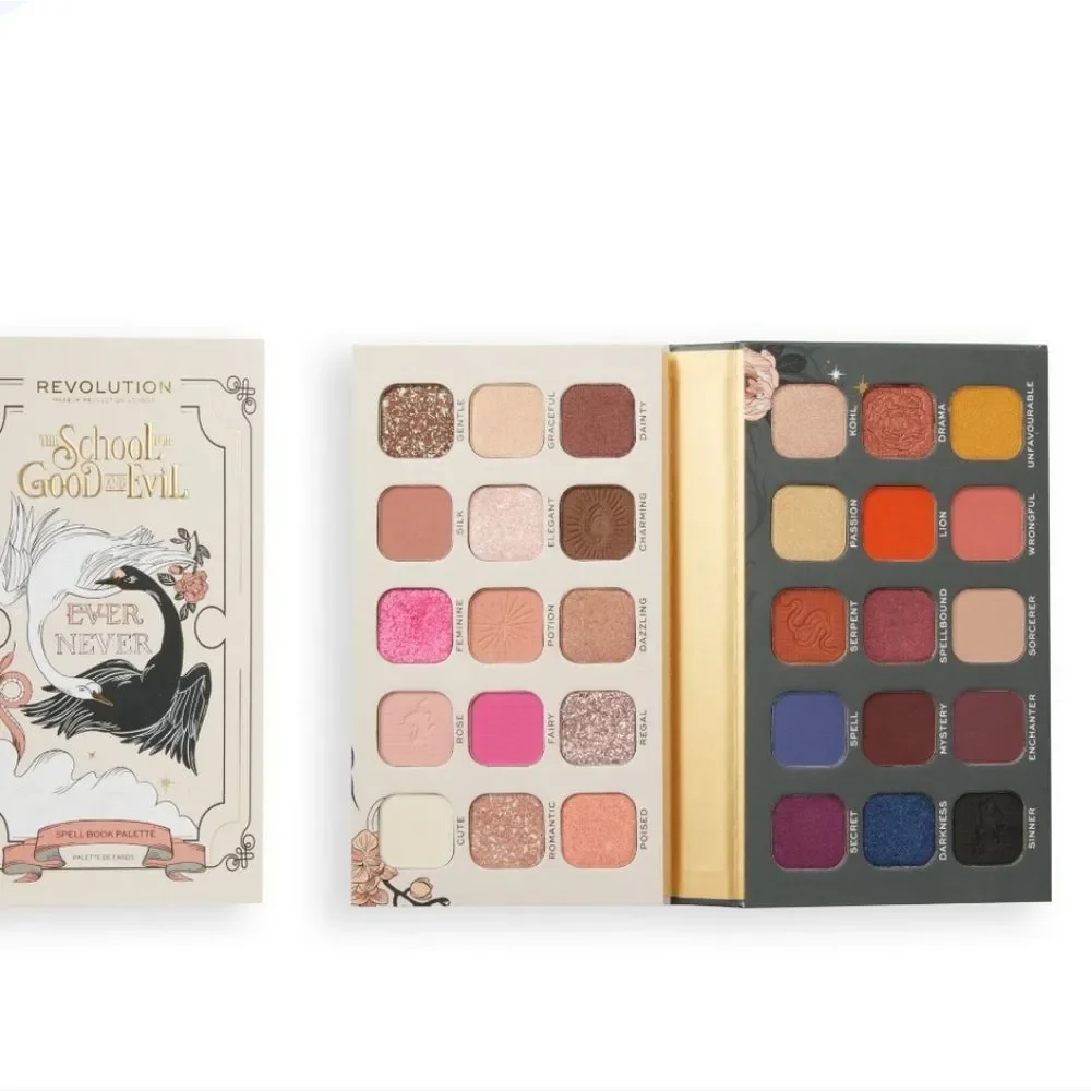 Revolution Beauty The School‎ For Good & Evil Ever After Spell Book Palette